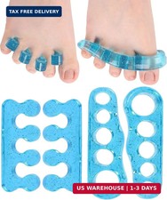 DR. JK- ToePal Gel Toe Separator, 2 Pairs, Toe Spacers, Toe Straightener, Hammer