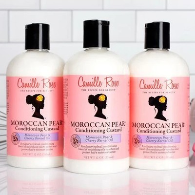 3x Camille Rose Naturals MAROKKANISCHE BIRNE PFLEGENDER PUDDING 12 Unzen/355 ml, 3er Pack