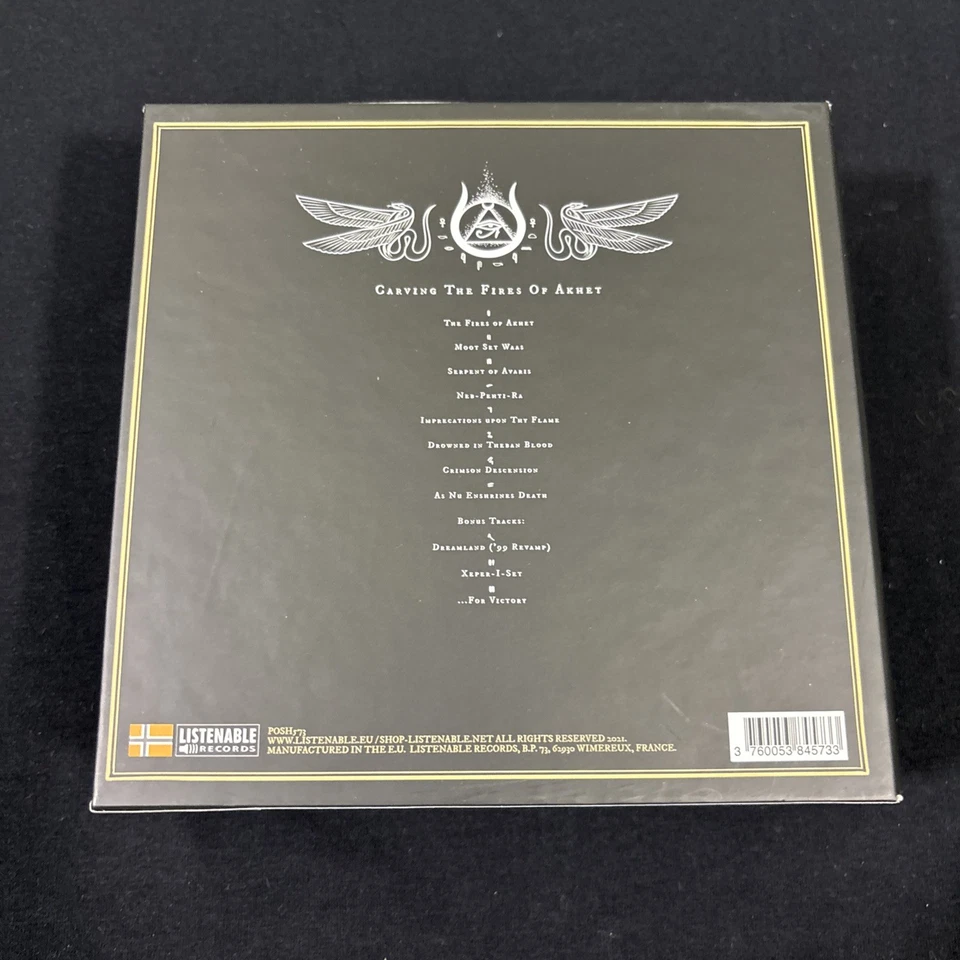 Crescent - Carving  The Fires Of Akhet 2021 Box Set New Death Metal - Image 2 of 4