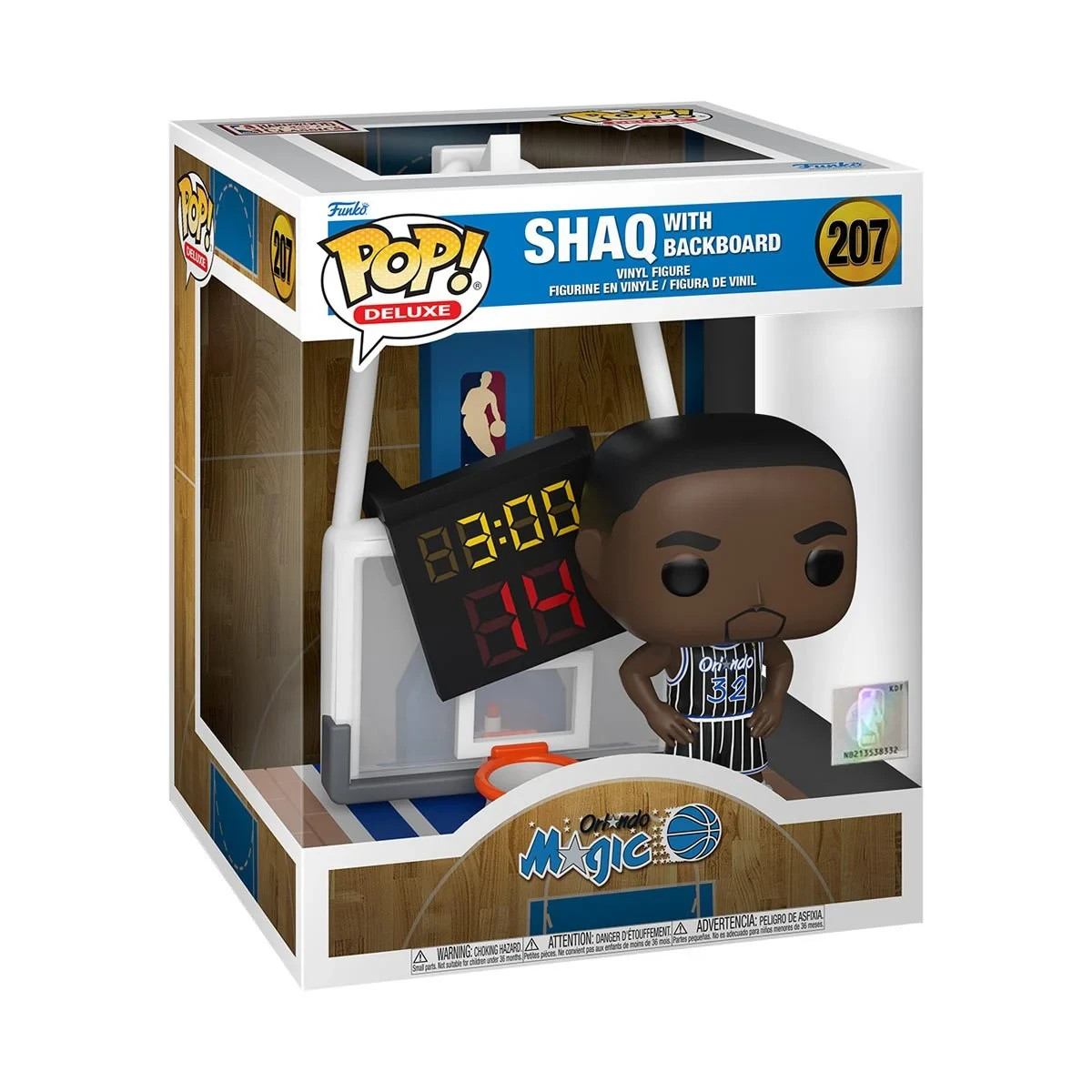 スポーツ Funko POP! NBA SHAQ WITH BACKBOARD 207 New-NBA Legends Magic Shaq with Backboard Deluxe Funko Pop! Vinyl