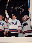 MIKE ERUZIONE  AUTOGRAPHED 8x10 PHOTO  80's Olympics — photo 1