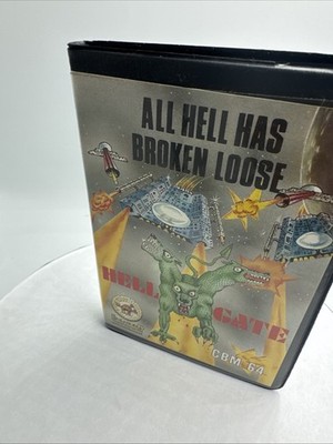 Hell Gate,C64, CBM, Commodore 64, All hell Has Broken Loose Komplett Zustand Gut