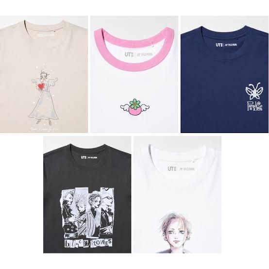 Ai Yazawa Collection UNIQLO UT T-Shirts NANA Japan | eBay