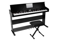Alesis Virtue Black - 88-Key Beginner Digital Piano with Full-Size...