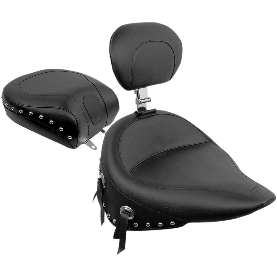 Wide Studded Seat - Driver's Backrest - Softail '84-'99 79104 — 第 2/4 张图片