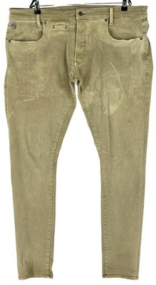 G-Star Raw Men Nd-Starq 5-Pocket Skinny Stretch Pants Size W42 L36