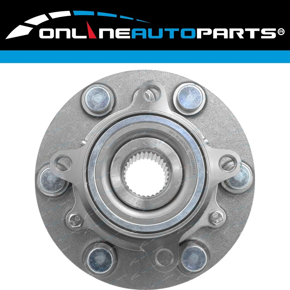 Front Wheel Bearing Hub Assembly Kit for Mitsubishi Triton ML MN MQ MR 2006~2020 - image 3 of 4