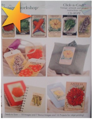 NEW Seeds To Sow Vintage Workshop CD-ROM WCD2529