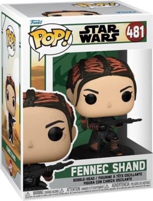 Star Wars: Funko Pop! - Book Of Boba Fett - Fennec Shand (Bobble-Head) (Vinyl Fi