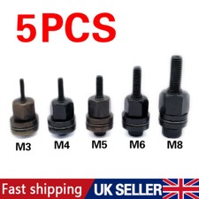 5PCS Hand Rivet Nut Head Nuts Simple Installation Manual Riveter Rivnut Tool UK