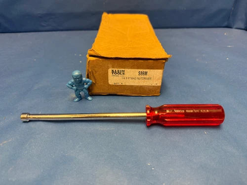 Klein Tools S86M 1/4 x 6" Mag Nut Driver