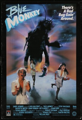 Blue Monkey (1987) Original Movie Poster Rolled 27x40