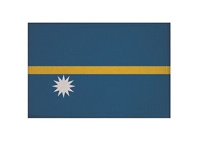 Aufnäher Mayotte Fahne Flagge Aufbügler Patch 9 x 6 cm