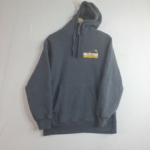 SPORTS-TEK Men's Gray Long Sleeve Pocket Pullover Casual Hoodie Size M