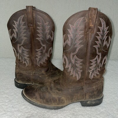 Boots Ariat Women’s Style 10001605 ATS Leather Western Size Cowgirl  Boot