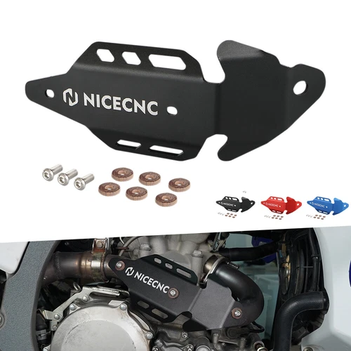 NICECNC Muffler Pipe Heat Shield Guard For Yamaha YFZ450R YFZ450RSE 2009-2025