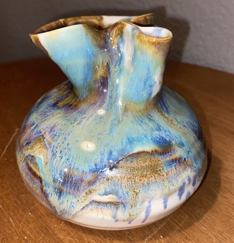 Lampada ad olio Eric Hertz ceramica blu turchese ceramica - Foto 2 di 6