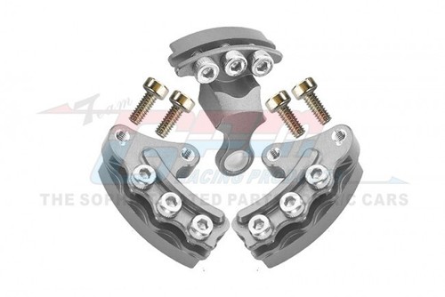 GPM Metal Upgrade Front + Rear BRAKE CALIPERS For Kyosho HOR Bike #KM007- SILVER - 第 1/17 張圖片