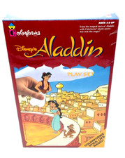 Vintage Disney Aladdin Colorforms Play Set 768 Sealed Salesman Sample