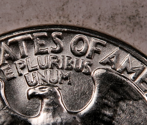 1963 TYPE B Washington Quarter (TYB) ~ Gem BU ~ 90% Silver ~ 1 Coin - Bild 3 von 4