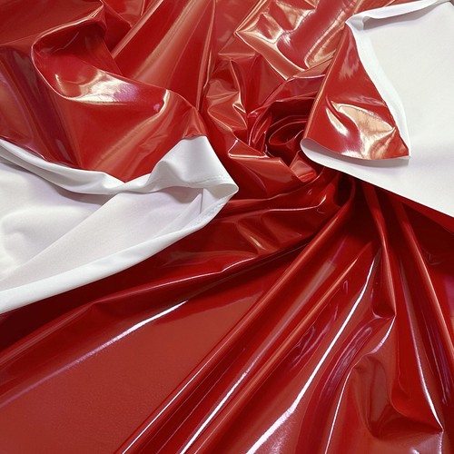 SHINY PU RUBBER LATEX VINYL STRETCH PLEATHER GOTHIC FETISH FABRIC WATERPROOF 54" - 第 117/127 張圖片