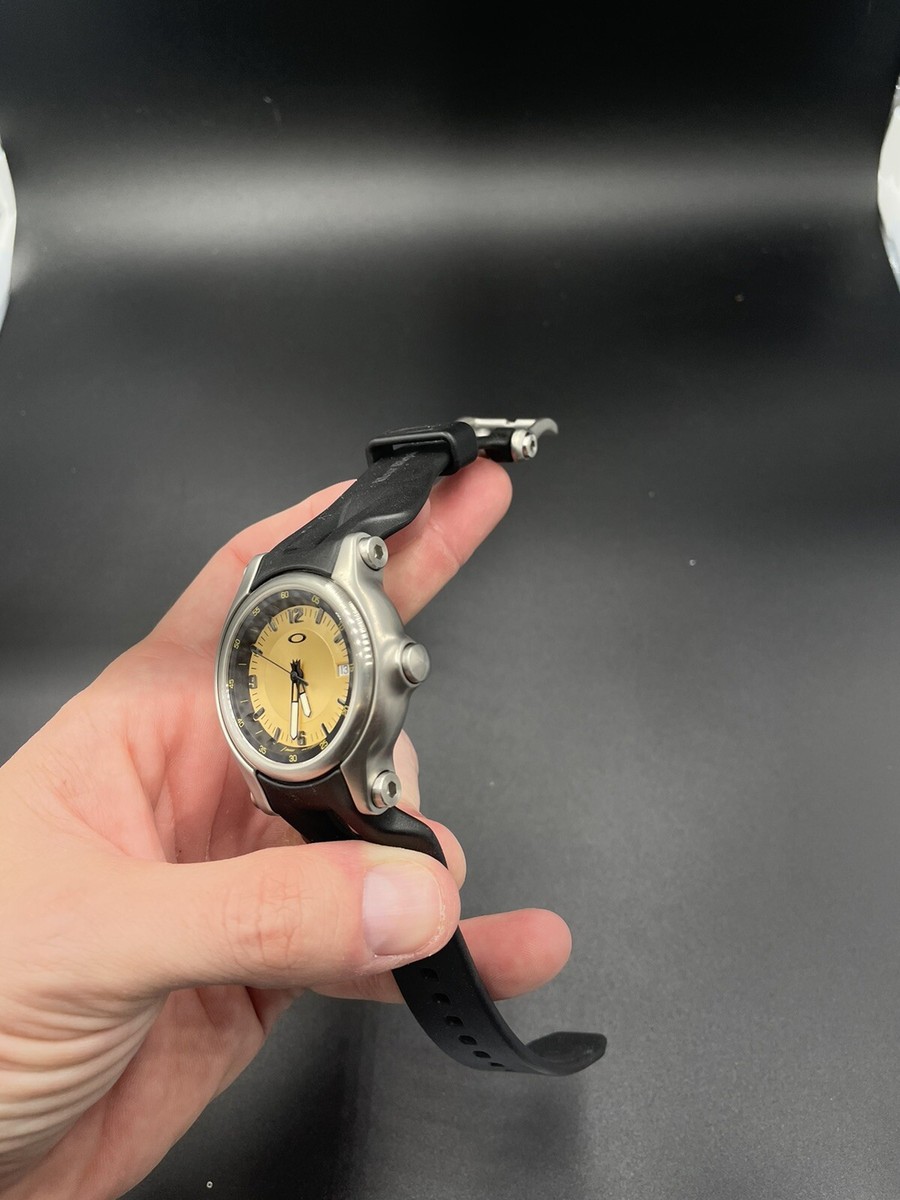 Oakley Holeshot 3-Hand Honed w/ Yellow Dial New Mexico Bowl Watch