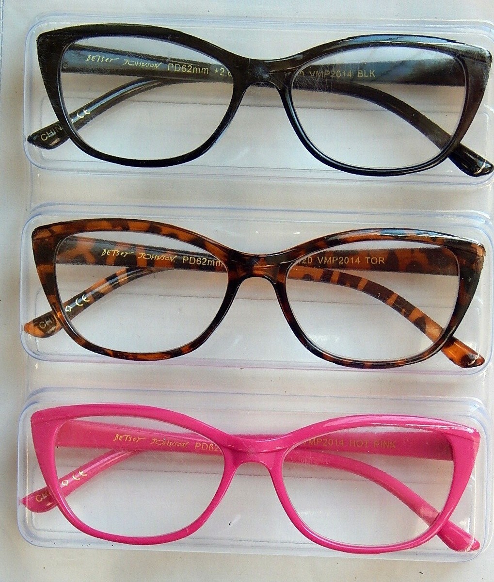 Three pair of sexy eye glasses 3 Pairs Womens Cat Eye Reading Glasses Sexy Classic Readers  main image 2