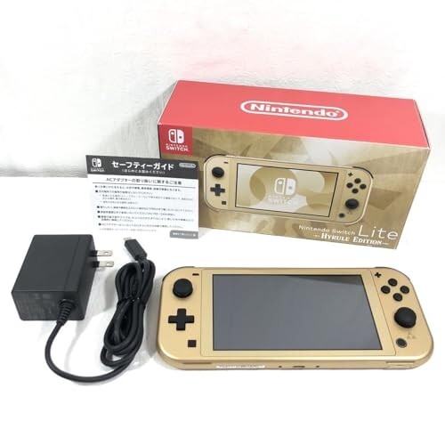 【ほぼ未使用、希少】Switch Lite HYRULE EDITION Amazon.com: Nintendo Switch Lite Hyrule Edition
