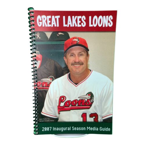 MEDIA GUIDE Clayton Kershaw #26 Great Lake Loons (2007) Los Angeles Dodgers - Picture 1 of 3