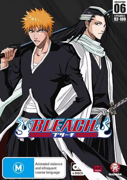 Shonen Jump Bleach DVD Season 5 The Assault 4 Disc - Episode 92-109