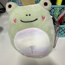 Squishmallows Fenra King Frog w/ Gold Crown V...