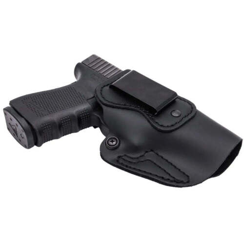 Smooth Ride Light Duty IWB Leather Holster - Rounded Gear - Picture 3 of 7