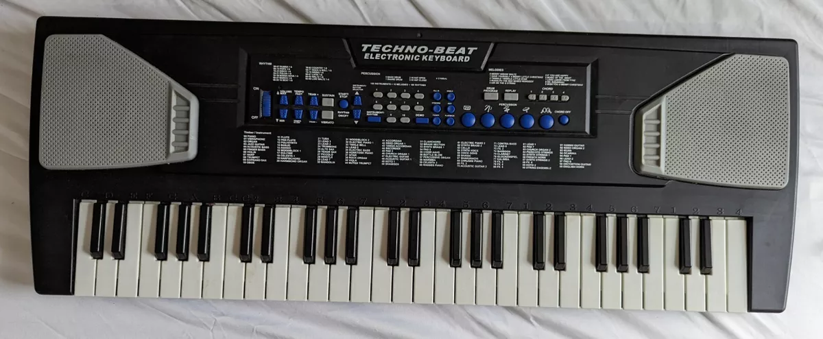 Techno beat Electric Keyboard 54 Key NO Microphone tested