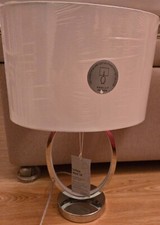 Dunelm Talinn Dual Lit Integrated LED Table Lamp H43 x W28 x D20cm