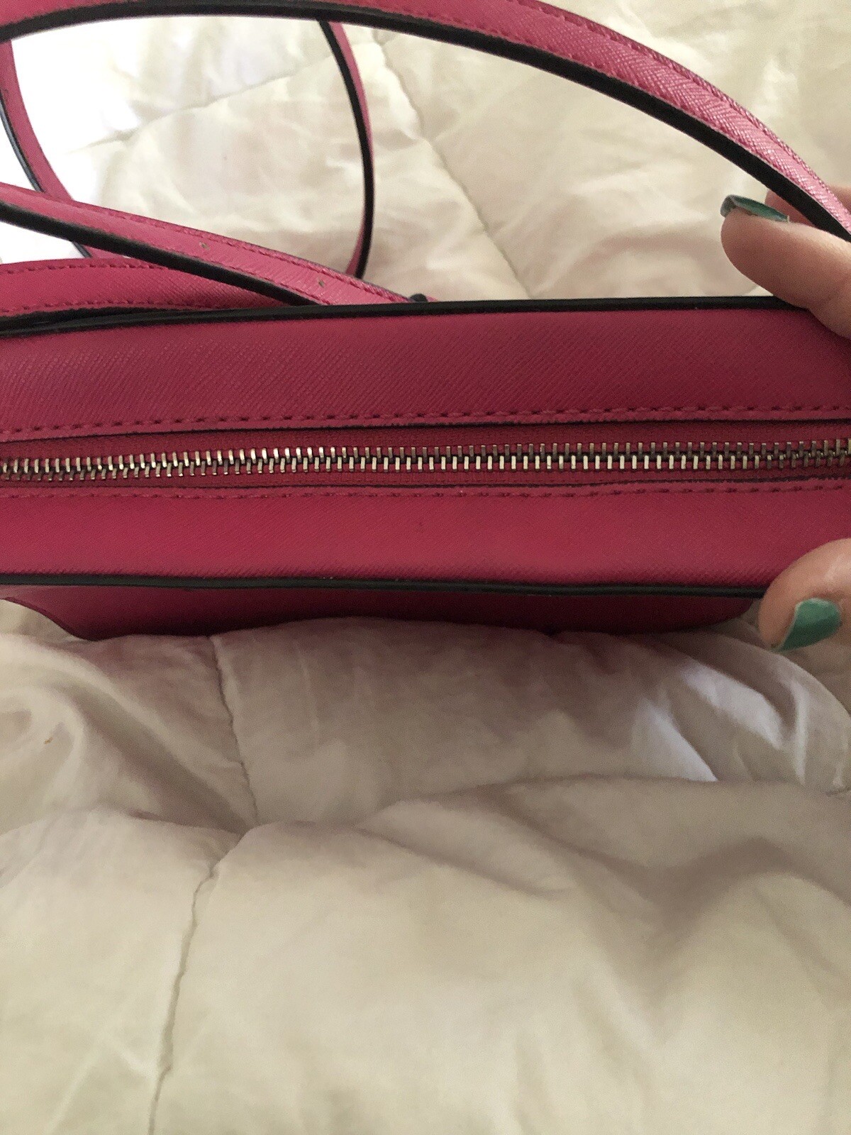 Guess Solid Crossbody Bag with Adjustable Strap a… - image 7