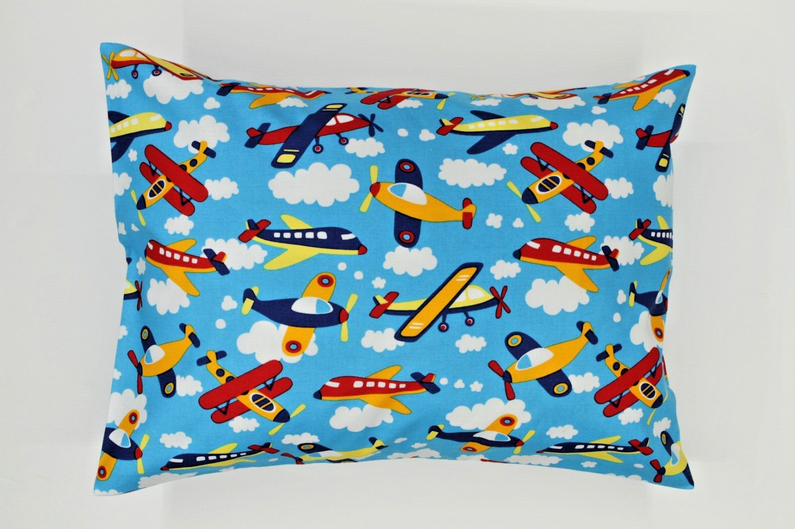 Travel Pillow Case-Cotton-Planes 12''x16''-image