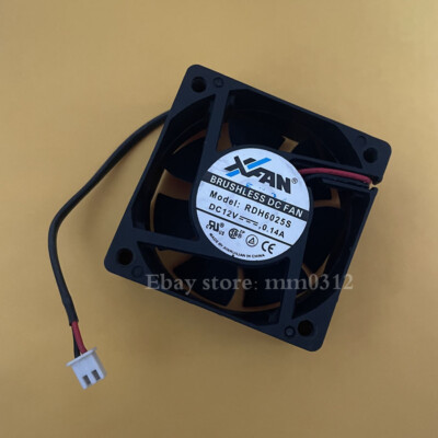 XFAN RDH6025S DC12V 0.14A 60*25mm chassis power fan