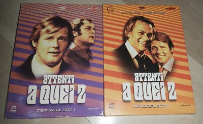 ACHTUNG DIESE BEIDEN MEMORIAL BOX 1 UND 2 DVD ROGER MOORE TONY CURTIS KOMPLETTE SERIE