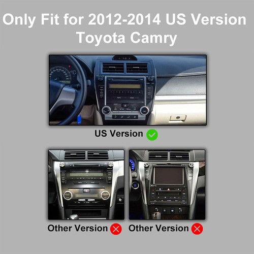 CarPlay For Toyota Camry 2000-2017 Android 13 Apple Car Stereo Radio +Backup Cam - Picture 18 of 23
