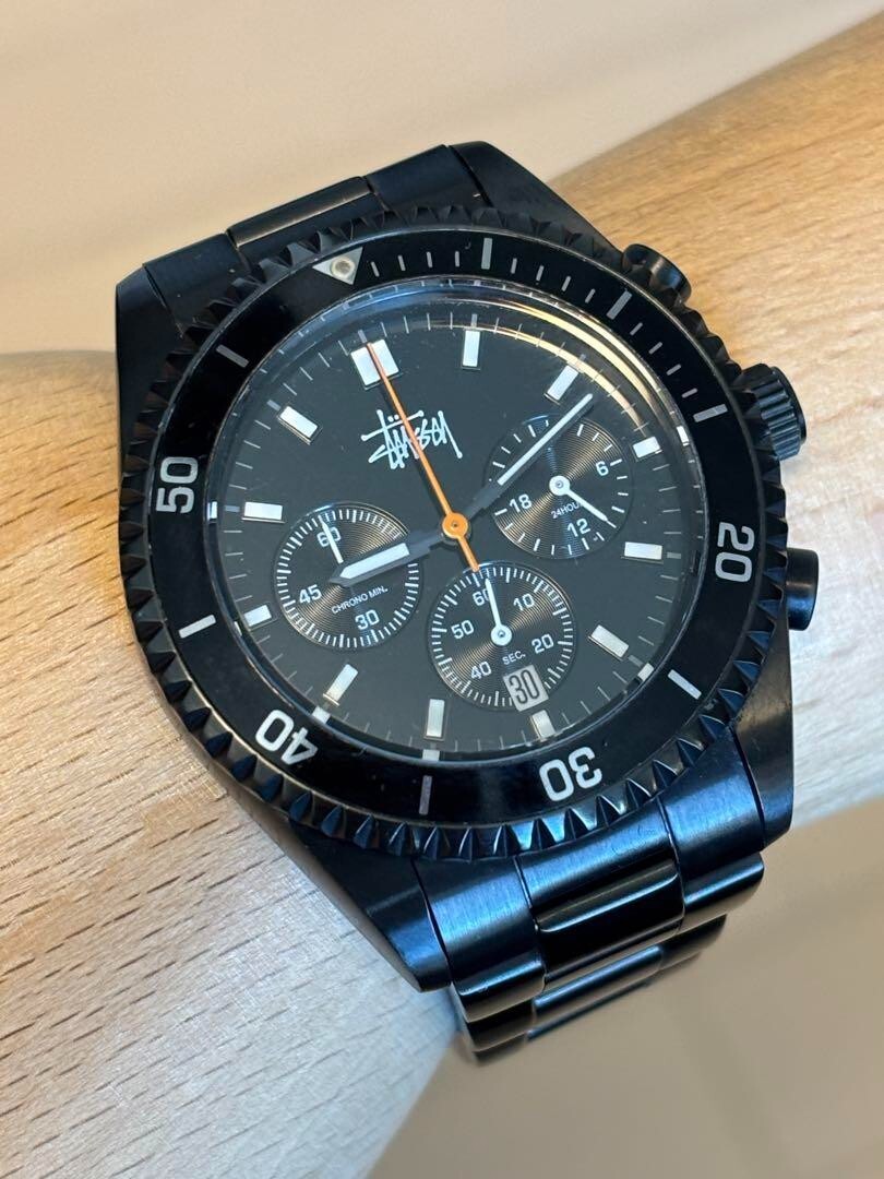STUSSY 星空 STUSSY Chronograph Limited Edition 2009 Analog Watch From