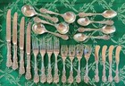 Reed & Barton Francis 1St Sterling Silver Flatware 24 Pc, No Mono, 6 piece sets