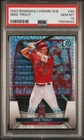 Mike Trout 2023 Bowman Chrome Mega Box Mojo Refractor - PSA 10 Gem Mint