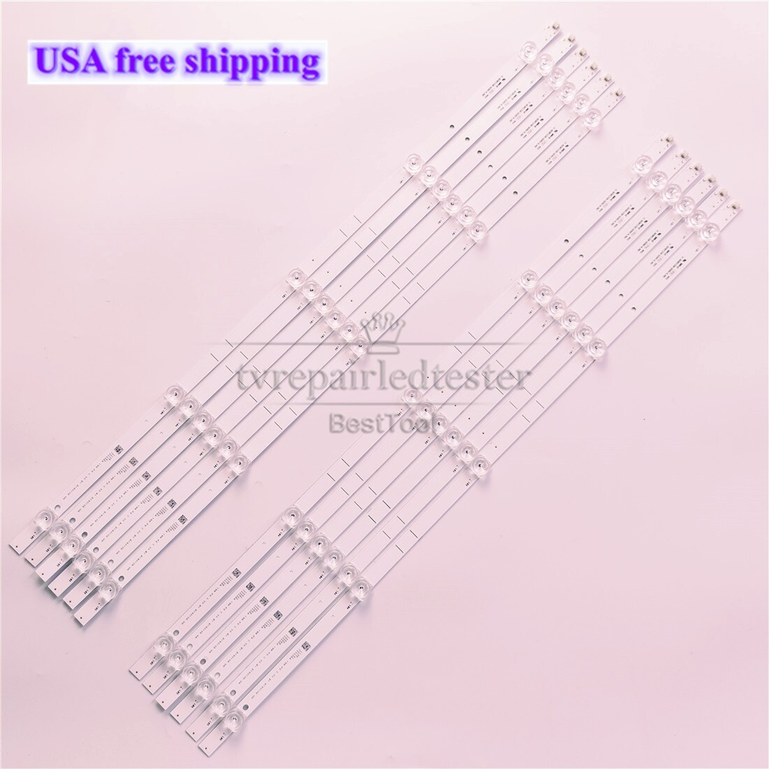 Full set LED Strips For Sharp LC-65Q7370U LC-65Q7300U LC-65Q7330U