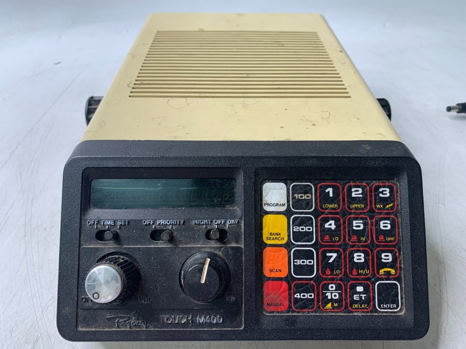 Regency Touch M400 VHF/UHF Receiver/Scanner - Sound, No Display - PARTS ...