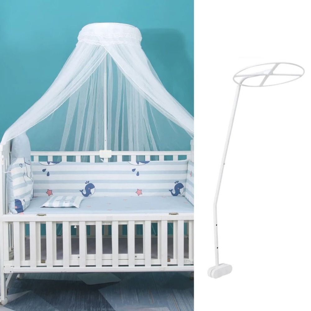 Adjustable Mosquito Net Stand Holder Rack For Baby Crib Cot For