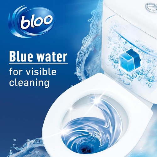 Bloo Toilet Block Original Blue, Coloured Water In Tank Blocks, 4 x Cleaning blo - Bild 5 von 8