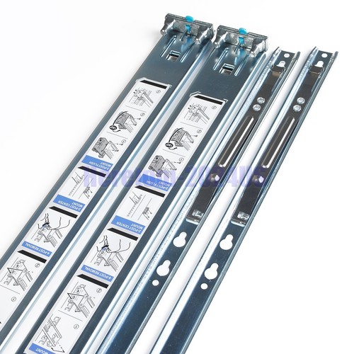 Dell PowerEdge R330 R430 R740 R6415 R640 1U Static Ready Rail Rails Kit 053D7M - Picture 5 of 24