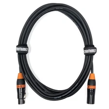 15' Color Coded length 3-Pin Professional Light DMX Cable with Locking XLR Ends