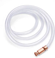 Gas Siphon 6FT Multi-Purpose Super Easy Siphon Pump,1/2" Valve Virgin Grade T...