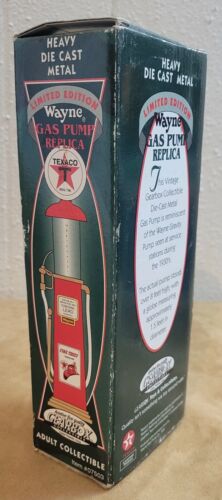 96 GEARBOX REPLICA WAYNE GAS PUMP TEXACO LTD ED COLLECTIBLE HEAVY DIE-CAST METAL - Picture 4 of 9